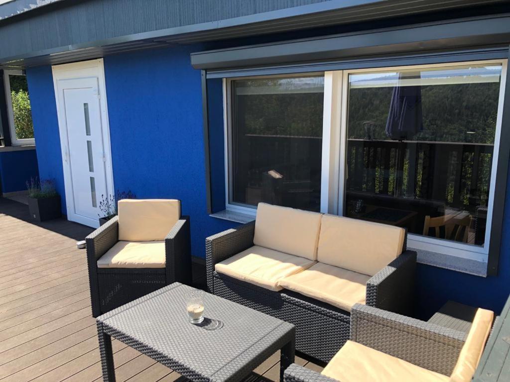 Bungalow Schwarzatalblick In Bad Blankenburg Ortsteil Boehlscheiben Bagian luar foto